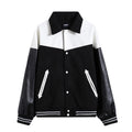Baseball Uniform Jacket Trend for Men with Lapel Collar and Pockets