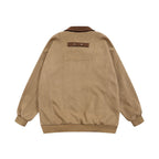 Color Matching Lapel Jacket for Men Leisure Wear