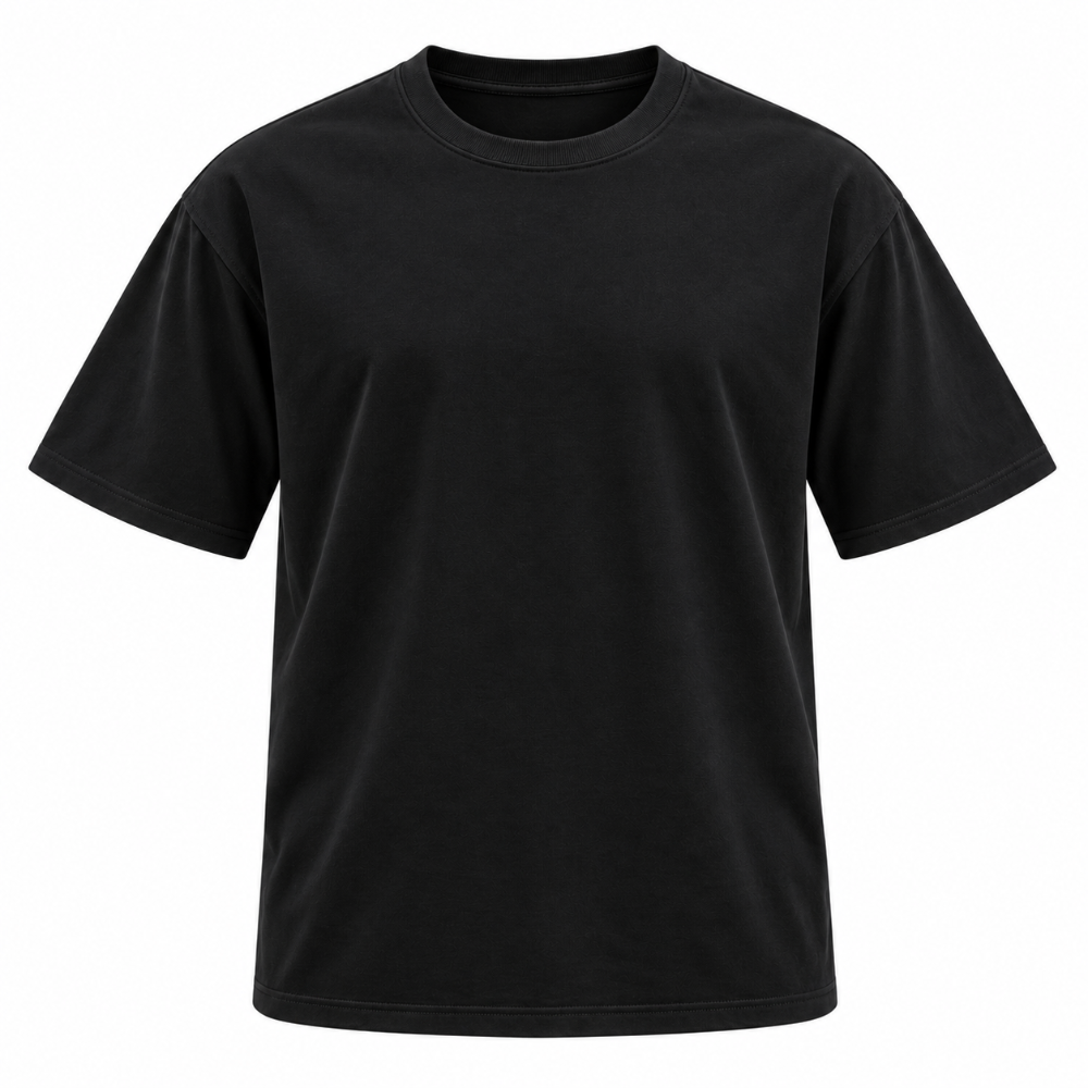 Drop-Shoulder Oversized Extra-Large T-Shirt For Men
