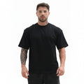 Drop-Shoulder Oversized Extra-Large T-Shirt For Men