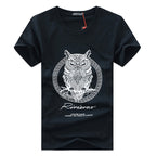Large Size Korean Fashion Short-Sleeved T-Shirt for Men