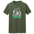 Large Size Loose Short-Sleeved T-Shirt for Men