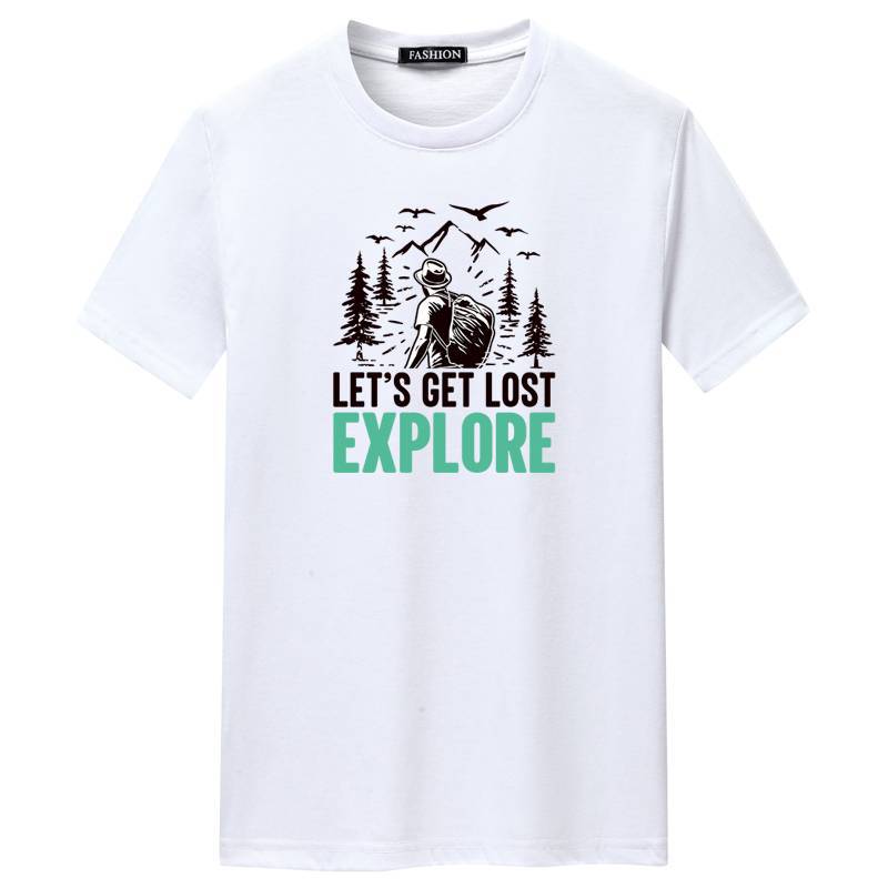 Large Size Loose Short-Sleeved T-Shirt for Men