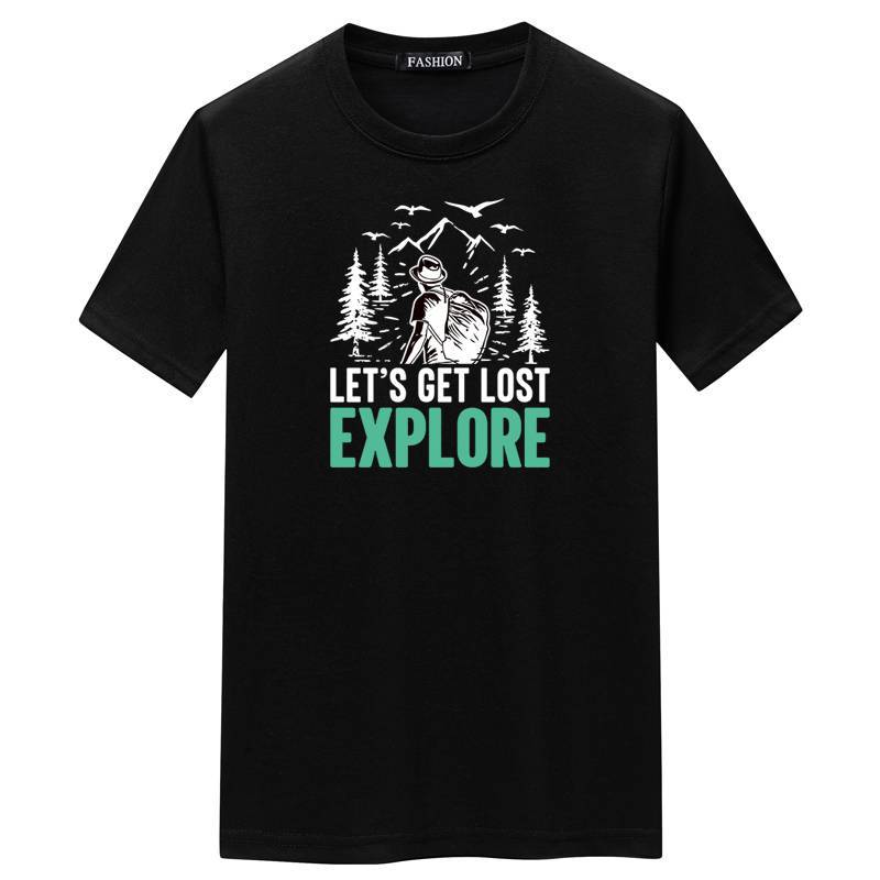 Large Size Loose Short-Sleeved T-Shirt for Men