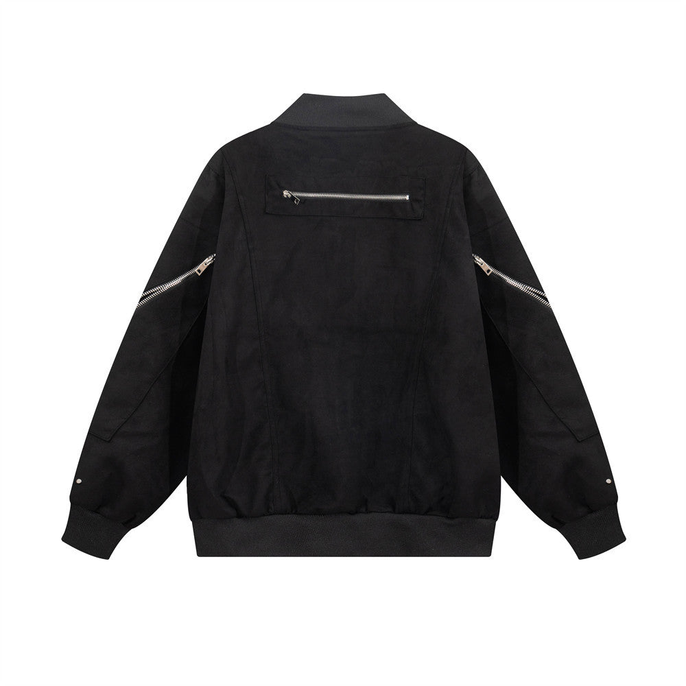 Thick Baseball Uniform Jacket for Men Leisurewear