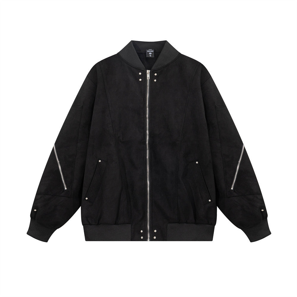 Thick Baseball Uniform Jacket for Men Leisurewear