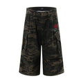 Workwear Camouflage Wide-Leg Pants for Men