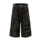 Workwear Camouflage Wide-Leg Pants for Men