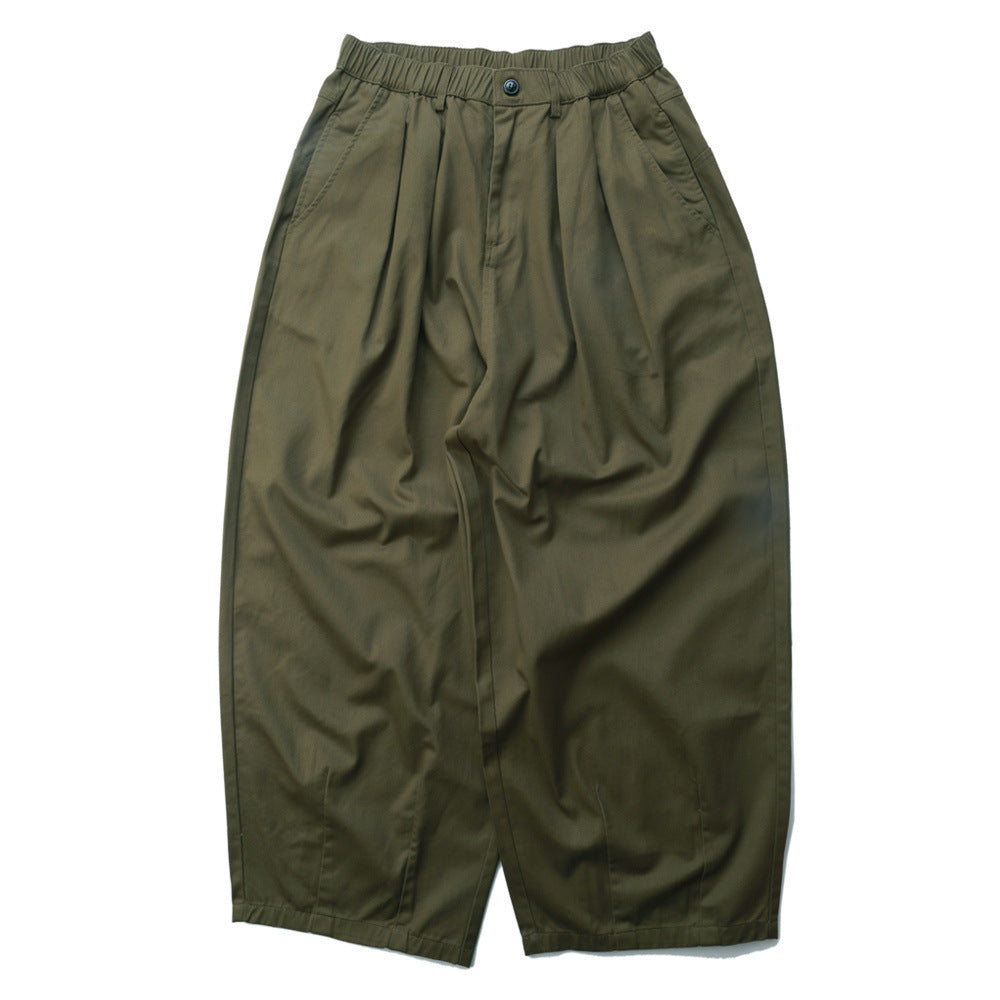 Workwear Wide Leg Daddy Pants for Men